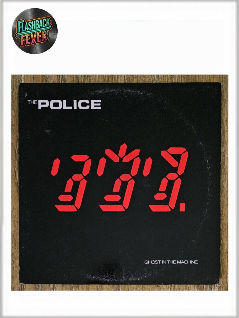 THE POLICE•Ghost In The Machine•Oct 02, 1981 US(#SP-3730) EDP, 1st Pressing